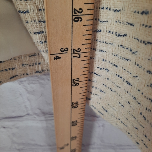 EXPRESS Notch Collar Tweed Boyfriend Blazer - Picture 16 of 16